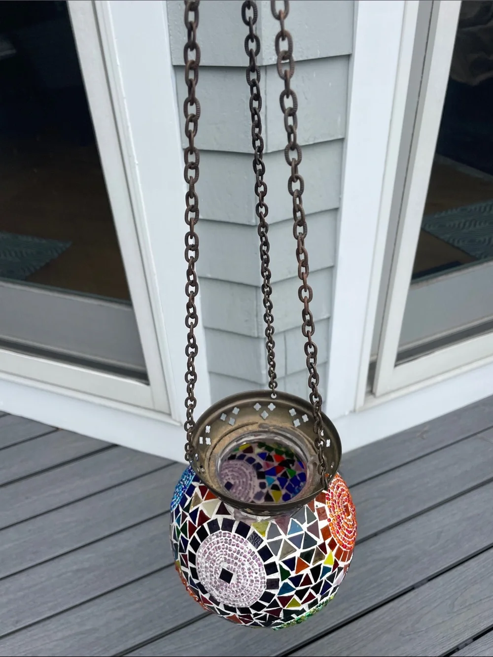 Turkish Moroccan Mosaic large lantern